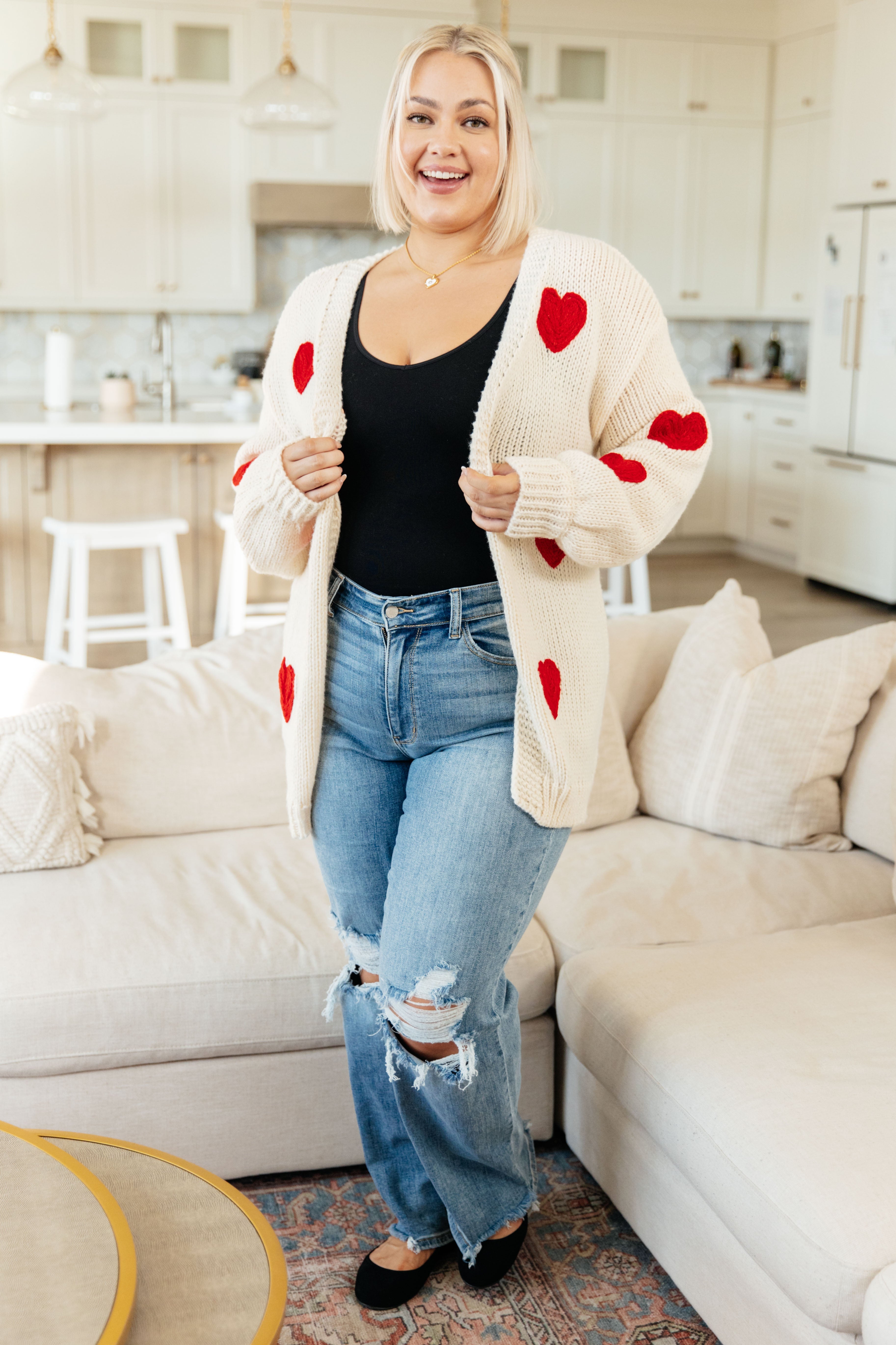 Hearts Galore Cardigan