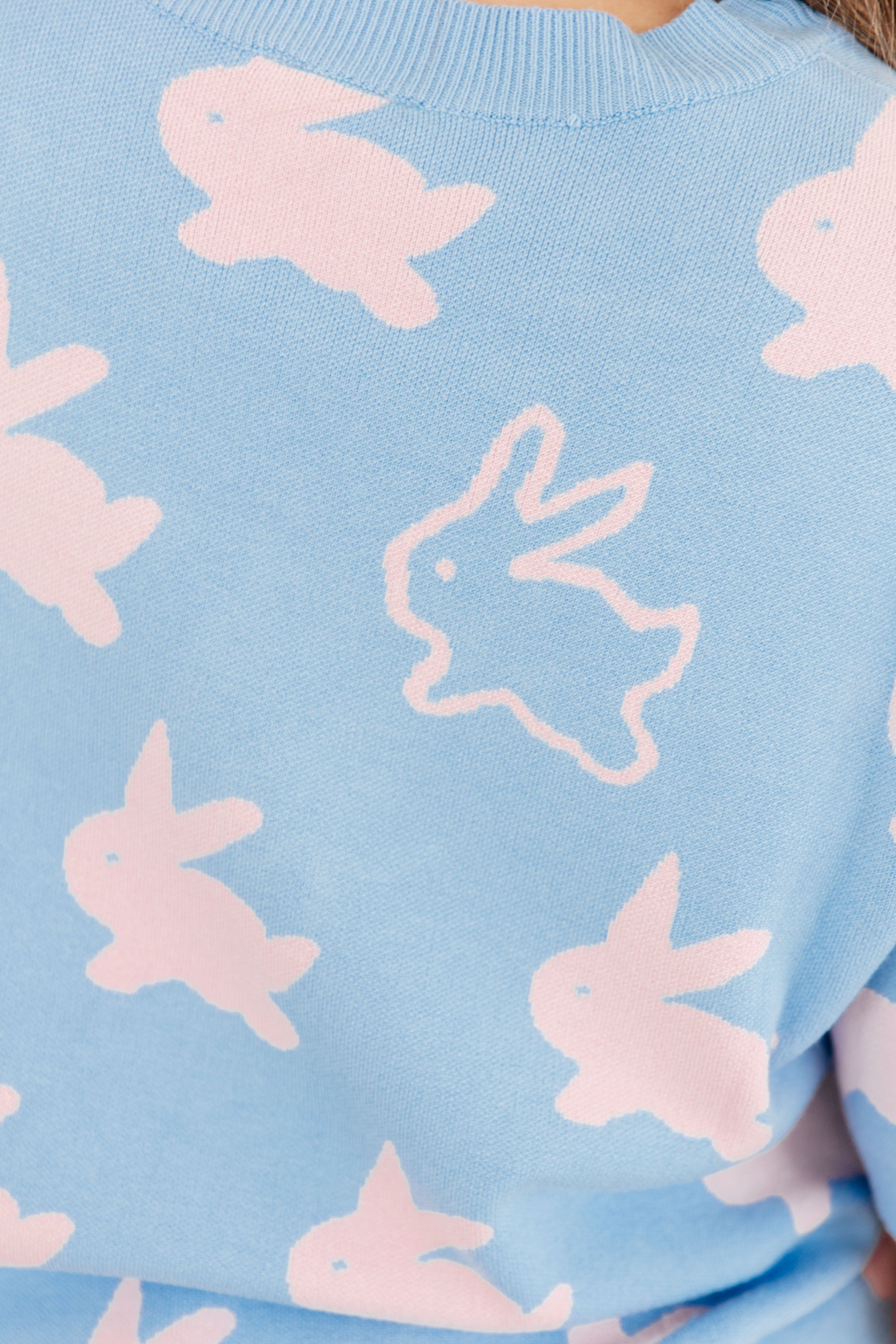 Some Bunny Loves You Half Sleeve Sweater