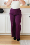 Plumtastic High Rise Wide Leg Jeans