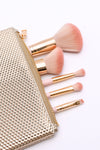 All About the Glam Makeup Brush Set with Bag