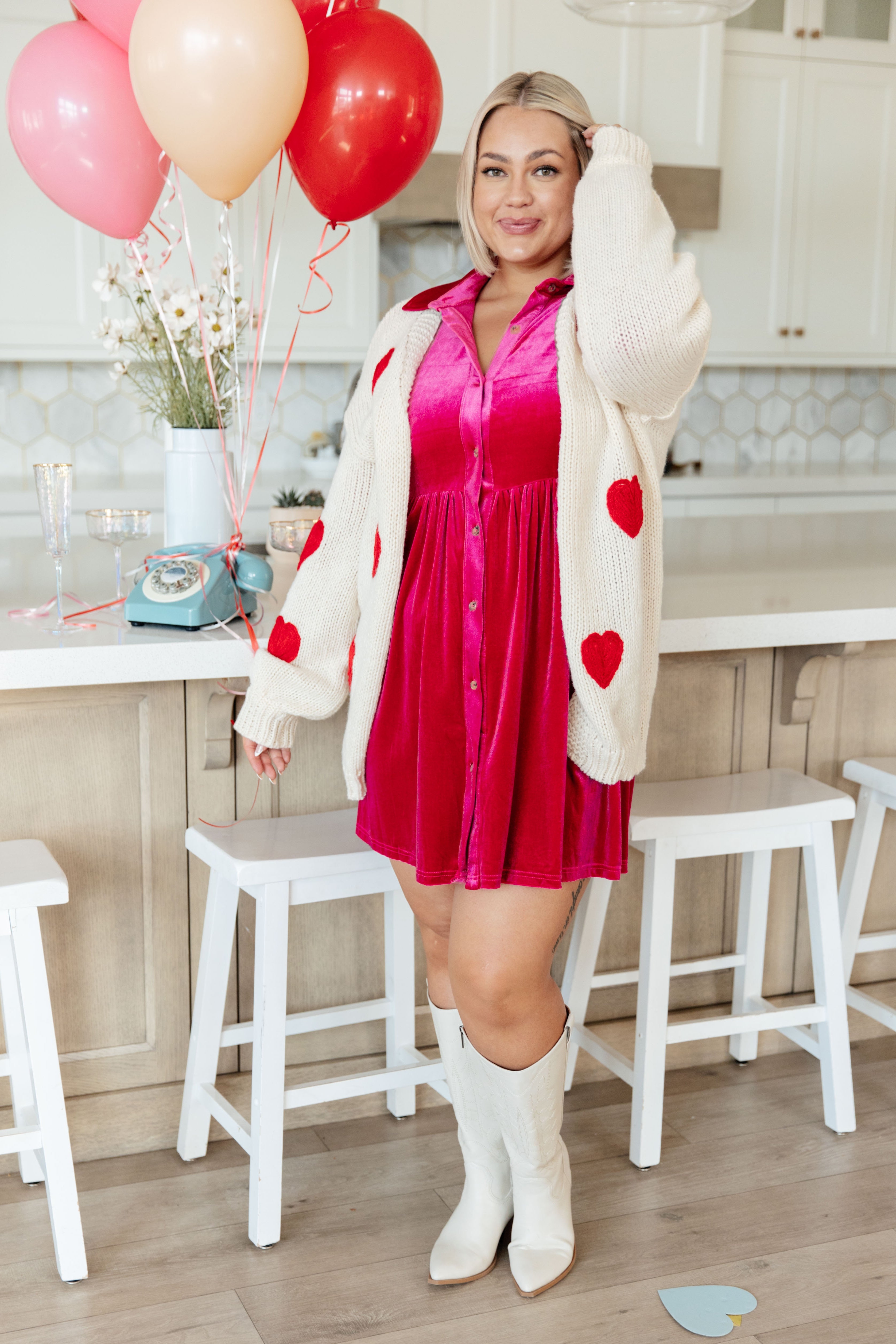 Hearts Galore Cardigan