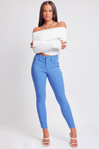 Blisse Hyperstretch Mid-Rise Skinny Pants in Blue