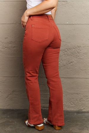 Olivia Mid Rise Slim Bootcut Jeans